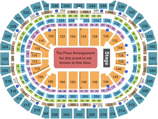 Ball Arena Disney On Ice Seating Chart