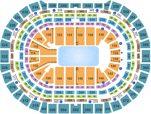 Ball Arena Disney On Ice Seating Chart